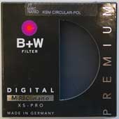 B+W Käsemann circ. Polfilter MRC2 nano XS-Pro Digital
